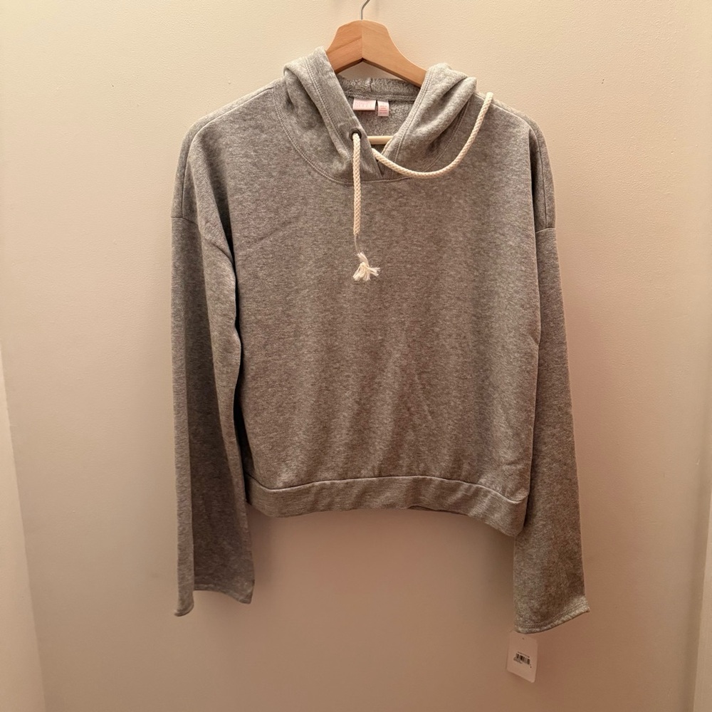 Make + Model Heather Gray Hoodie
